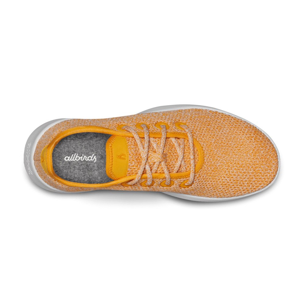 Allbirds Women\'s Tree Runners - Sneakers Yellow - JZY879602